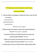 WGU C790 Nursing Informatics 2023 - 2024 STUDY BUNDLE PACK SOLUTION (Questions and Answers )(Verified)