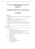 Solution Manual for Business Law and the Legal Environment Version 2.0  / All Chapters 1-52 / Full Complete 2023