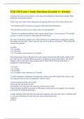 NUR 220 Exam 1 Study Questions &lpar;Graded A&plus; already&rpar;