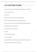 ATI CAPSTONE PHARM