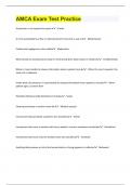 Bundle for AMCA Exam Tests &vert; everything you need 