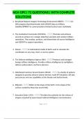 NGA GPC&vert; 72 QUESTIONS&vert; WITH COMPLETE SOLUTIONS