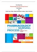 Test Bank For Pharmacology and the Nursing Process  9th Edition By Linda Lane Lilley, Shelly Rainforth Collins, Julie S. Snyder | Chapter 1 – 58, Latest Edition|