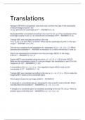 Translations