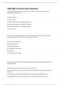 CEBS GBA 2 Practice Exam Questions&sol;100 Questions and Answers