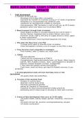 NURS 320 FINAL EXAM STUDY GUIDE 023 UPDATE
