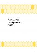 CMG3701 Assignment 1 2023