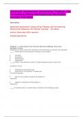 Advanced Assessment Interpreting Findings and Formulating Differential Diagnoses 4th Edition Goolsby Test Bank