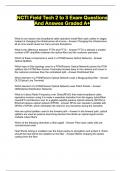 NCTI Field Tech 1 to 4 Exam bundle Questions And Answes Graded A&plus;