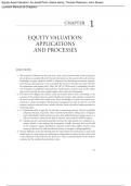 Equity Asset Valuation, 3e Jerald Pinto, Elaine Henry, Thomas Robinson, John Stowe (Solution Manual)