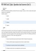 MN 568 Unit 2 Quiz  Question And Answers &lpar;Set 3&rpar;