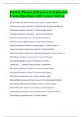 Particle Physics &lpar;Edexcel A level physics&rpar; Exams Questions with Correct Answer 