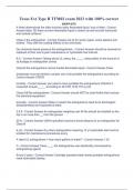 Texas Ext Type B TFM02 exam 2023 with 100&percnt; correct answers