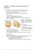 Complete summary of Brain & Behavior
