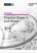 AP Biology Practice Exam &num;3 and Note
