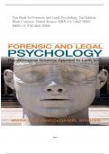 Test Bank for Forensic and Legal Psychology, 2nd Edition