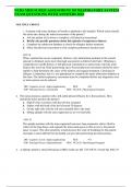 NURS MED SURGE-ASSESSMENT OF RESPIRATORY SYSTEM EXAM QUESTIONS WITH ANSWERS 2023