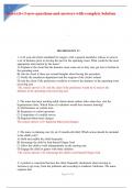 hesi-exit-v3-new-questions-and-answers-with-complete Solution 2023&period;