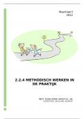 2.2.4 Methodisch werken in de praktijk (8,2!!) Social Work - Hogeschool Inholland