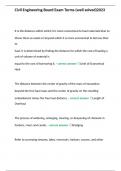 Civil Engineering Board Exam Terms &lpar;well solved&rpar;2023