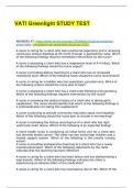 Virtual ATI predictor &lpar;Green Light&rpar;&sol; COMPLETED VATI Greenlight STUDY SET 2022&period;