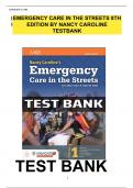 Nancy Caroline&rsquo;s Emergency Care in the Streets &ndash; 8th edition Test Bank