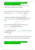 Aviation exam Questions and Answers &lpar;Verified Answers&rpar; Latest 2023 GRADED A&plus;