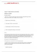 NU 216   adult health test 2 complete solution