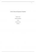A Review of Research Organizations&period;