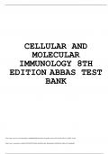 Exam Cellular and Molecular Immunology 9th Edition Abbas Test Bank (Detailed Preview)