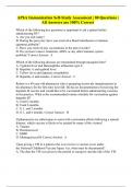 APhA Immunization Self-Study Assessment | 80 Questions | All Answers are 100% Correct