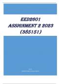 EED2601 Assignment 2 2023 (385151)