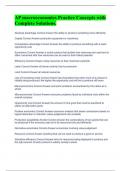 AP macroeconomics Practice Concepts with Complete Solutions&period; 