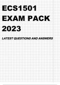ENG1501 EXAM PACK 2023