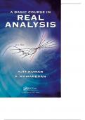 Advanced Calculus (real analysis)