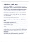 GSEC FULL EXAM 2023&period;