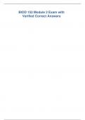Biod 152 module 2 exam with-verified-correct-answers 23&period;