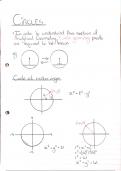 Summary of Circles and their centres for Mathematics