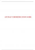 ATI TEAS 7 CHEMISTRY STUDY GUIDE