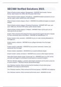 SEC560 Verified Solutions 2023&period;