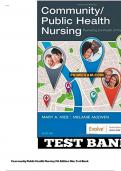 Community Public Health Nursing 7th Edition Nies Test Bank