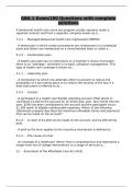 GBA 1 Exam&sol;100 Questions with complete solutions