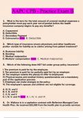 AAPC CPB - Practice Exam B questions and answers(2023) (verified answers)