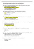 Nursing Assistant Written Competency Exam Review Questions&sol;Answers&period;