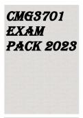 CMG3701 EXAM PACK 2023