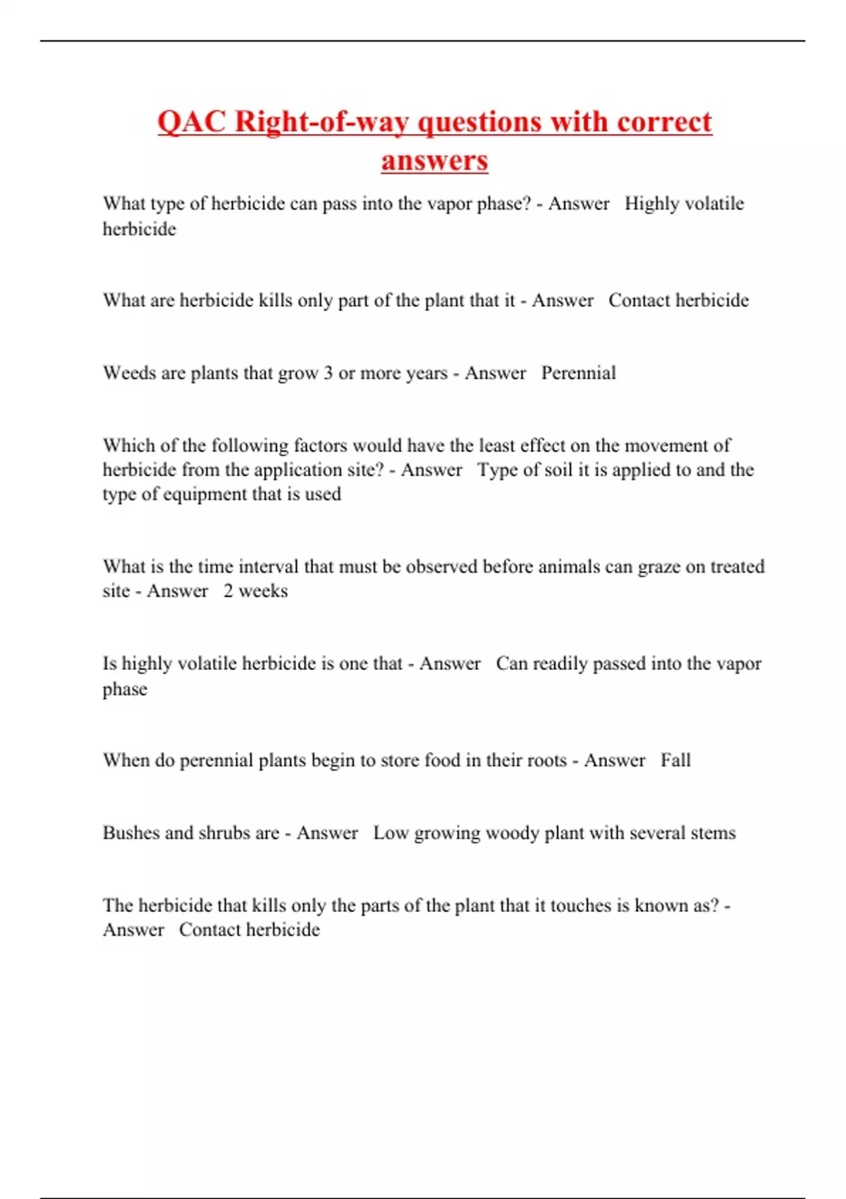 Qualified Applicator License/Qualified Applicator Certificate /Bundle