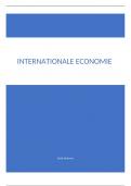 Samenvatting Internationale economie 