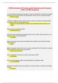C468 Informatics OA study guide Questions and Answers &lpar;100&percnt; Verified Answers&rpar;