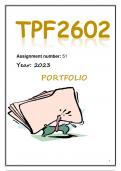 TPF2602 ASS 51 PORTFOLIO 2023