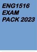 ENG1516 EXAM PACK 2023